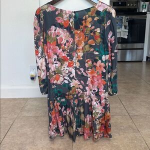 Floral Midi Dress - Multicolor